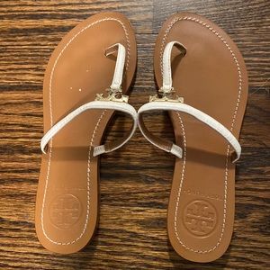Tory Burch leather thongs size 5.5